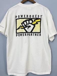 PowerQuest Power Partner T-Shirt Y2K Antivirus Norton Promo Double Sided Mens XL